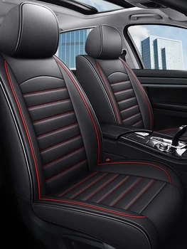 1 יח ' מושב המכונית כיסוי עבור טויוטה Aygo קורולה Avensis T25 יאריס טויוטה פריוס עיצוב אוניברסלי אוטומטי עור הפנים אביזרים
