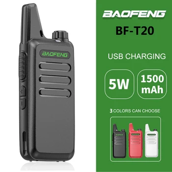1PCS או 2Pcs Baofeng BF-T20 Mini מכשיר קשר נייד רדיו CB רדיו BF888s 16CH UHF Comunicador משדר המשדר.