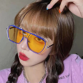 2023 חדש האינדיבידואליות אנטי-אור כחול משקפיים קוריאני אופנה משקפי מחשב במשרד משקפיים UV הקלה מתח עבור נשים גברים