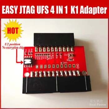 ICFriend EASY JTAG בנוסף UFS 4IN1 K1 מתאם Suppart ספק שירותי האינטרנט על UFS שקע / EMMC שקע עבודה（U2 עמדה ללא הצפנה, צ ' יפ）
