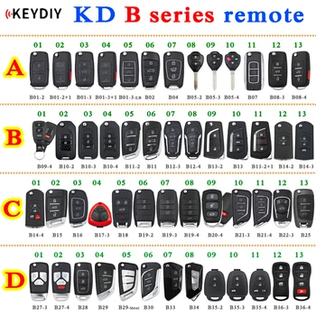 KEYDIY B סדרה המרוחק מפתח B01 B02 B04 B05 B11 B12 B15 B16 B18 B21 B22 B25 B27 B28 B29 B31 B32 B33 B34 B35 על KD-X2 Mini KD