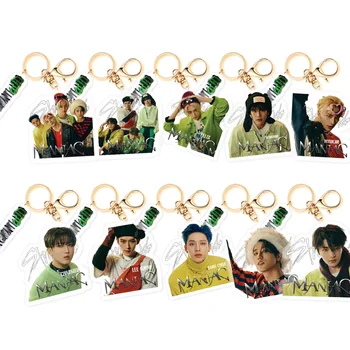 KPOP תועה ילדים ODDINARY מחזיק מפתחות עבור נשים גברים Kawaii אופנה אקריליק מפתח טבעת מחזיק מתנות המכונית קסם שקית אביזרים