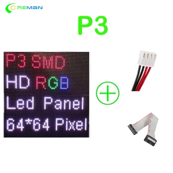 LED מטריקס P3 RGB פיקסל לוח led HD תצוגת וידאו P3 2121 מסך led מודול מטריקס