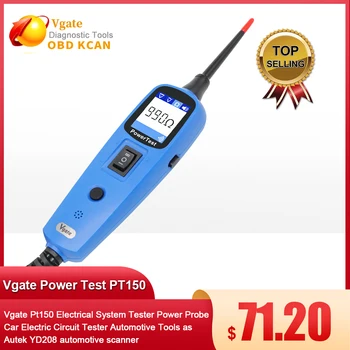Vgate Pt150 מערכת חשמל בודק חשמל בדיקה לרכב חשמלי טסטר כלי רכב כמו Autek YD208 רכב סורק