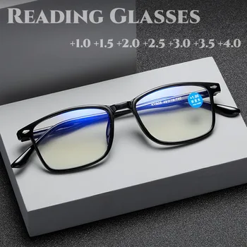 אופנתי האולטרה TR90 Farsight Eyewear קשישים אנטי-אור כחול זוקן ראייה משקפי קריאה HD עדשה בציר נשים משקפיים
