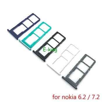המקורי עבור Nokia 6.2 7.2 כרטיס ה SIM-מגש בעל חריץ כרטיס מתאם