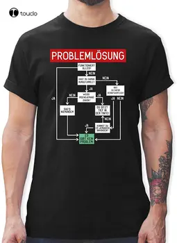 חולצת טריקו - אמרות – פתרון בעיות – לגברים חולצה חולצת טריקו