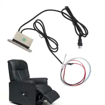 חשמלי ספה בקר 5A 3 כפתורים 5 פינים ישר לראש USB לטעינה יציאת להרים כיסאות להתחלף עם רצועת LED