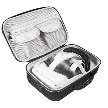 כיסוי מגן אחסון תיק תיק נשיאה ערכת עבור אוקולוס Quest 2 VR אוזניות