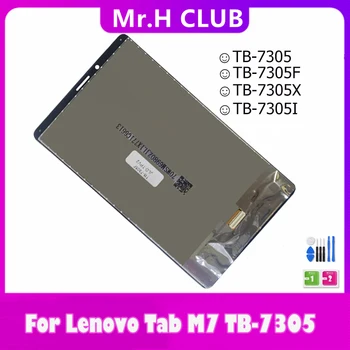 מקורי LCD 7 אינץ עבור Lenovo Tab M7 TB-7305 TB-7305F TB-7305i TB-7305x תצוגת LCD מסך מגע 3G 4G WIFI הדיגיטציה הרכבה