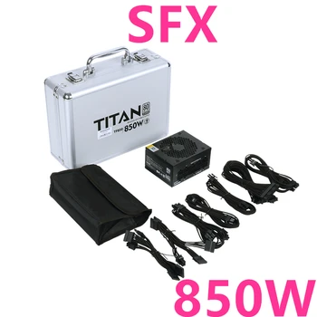 מקורי חדש למחשב PSU על החומה הגדולה טיטאן ITX SFX מלא מודולרי 80plus פלטינה משחק שקט 850W אספקת חשמל TF850