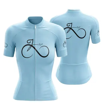 נשים רכיבה על אופניים גופיות 2022 קיץ לנשימה בגדי אופניים MTB Maillot אופניים Sportswears בנות שרוולים קצרים חולצות רכיבה על אופניים