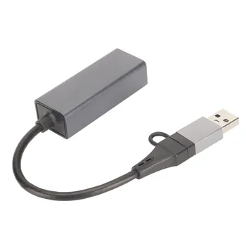 סוג C כדי RJ45 מתאם 10 100 1000Mbps עצמית אדפטיבית USB 3.0 2.0 USB תמיכה C מתאם Ethernet עבור מחשב נייד טאבלט חם
