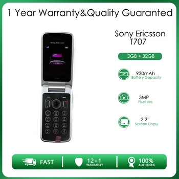 סוני אריקסון T707 סמארטפון 100MB זיכרון RAM 3MP מצלמה טלפון סלולריים זולות עם משלוח חינם