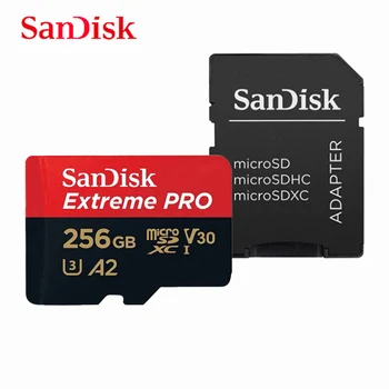 סנדיסק אקסטרים פרו מיקרו SD כרטיס 128GB 64GB 32GB 512GB 256G 400 גרם מיקרו SD 1TB זיכרון פלאש כרטיס SD U3 4K V30 Microsd TF קלפים