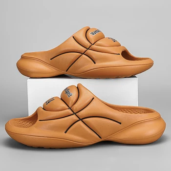 קיץ נעלי בית אנטי חלקלק קשה-לובש אנטי-התנגשות עבה פלטפורמת נעלי סנדלים רכים ונוחים