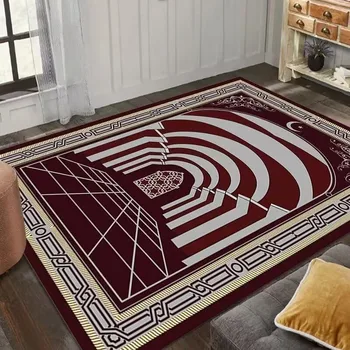 תפילה מוסלמי החלקה מחצלת בוהמיה בסלון שטיחים קישוט חדר שינה דלוקס אנטי להחליק מחצלות שטח גדול השטיח השטיח טרקלין