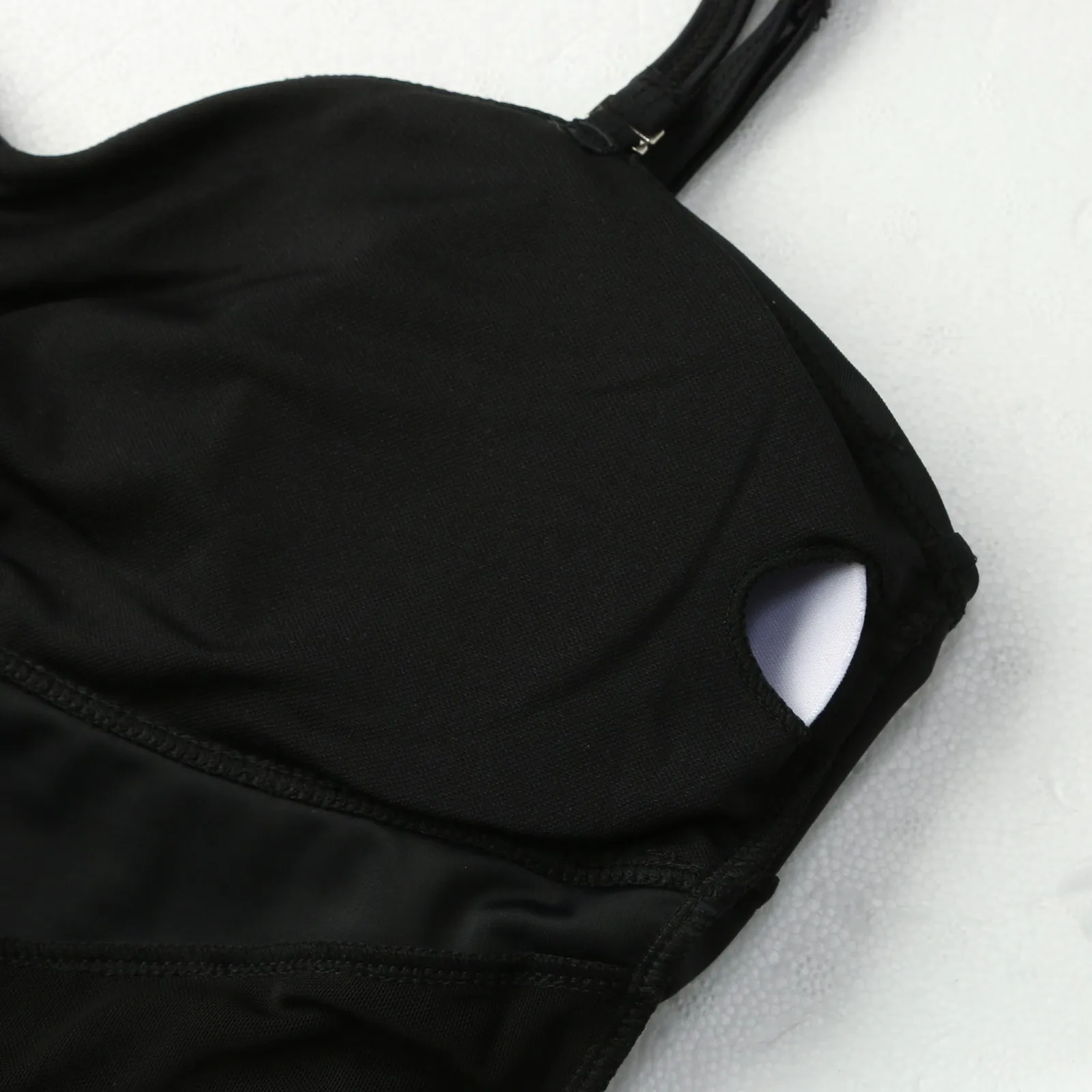 2023 נשים ביקיני סט פיצול בגד ים פתוח כתף צוואר לפרוע תחרה למעלה, מכנסיים קצרים Tankini בגדי ים שני חלקים בגד ים