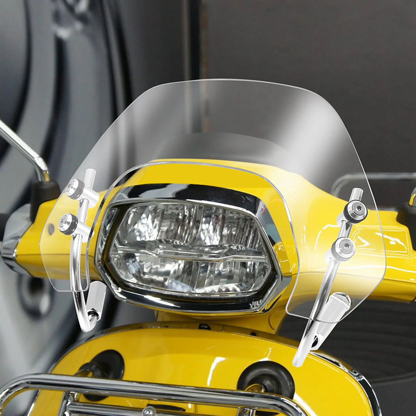 אופנוע מעושן השמשה הקדמית השמשה ההסתה מגן רוח המסך Piaggio וספה ספרינט 150 2013-2022