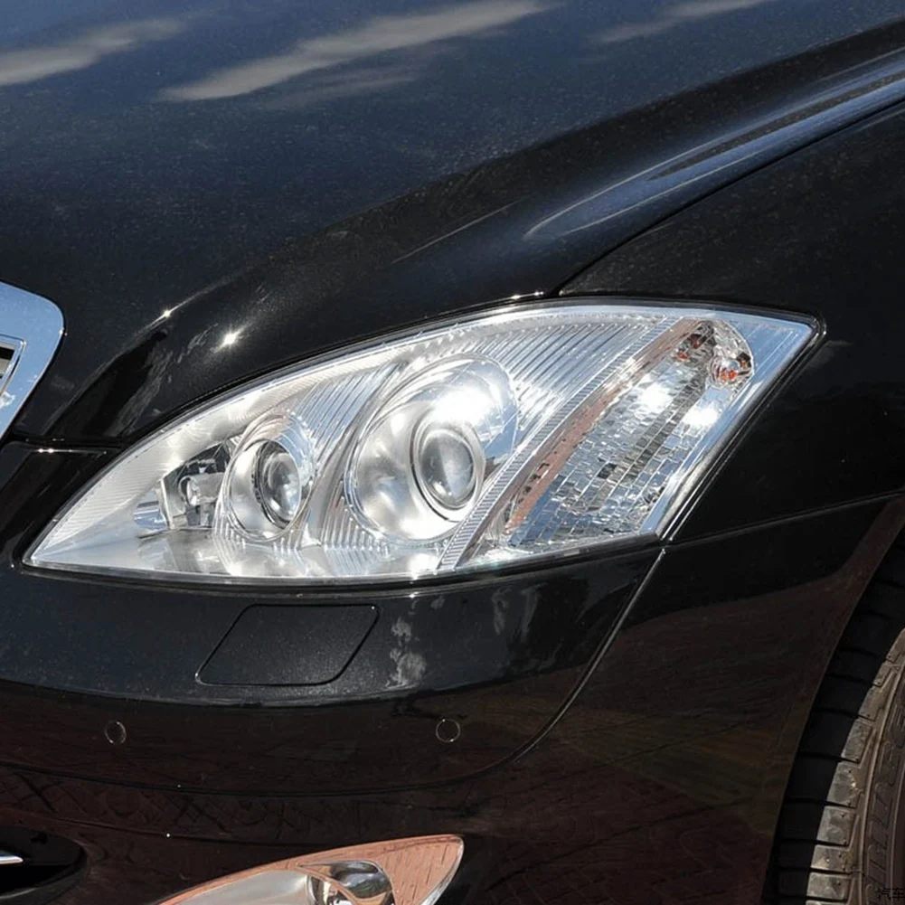 המכונית שמאל פנס מעטפת המנורה בגוון שקוף כיסוי עדשת פנס כיסוי - S-Class לכלי רכב w221 2006-2009