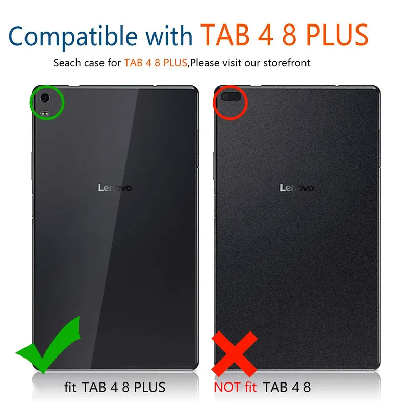 כיסוי עבור Lenovo Tab 4 8 בנוסף שחפת-8704N עור PU לעמוד כיסוי עבור Lenovo TAB4 8